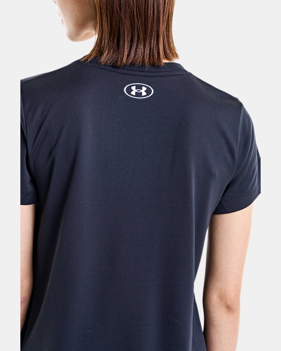 여성 UA Tech™ 티셔츠 in Black image number 5